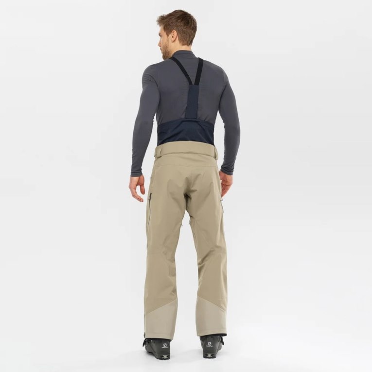 Pantalones De Esquí Salomon Qst 3L Hombre Kaki | MX BZYE351